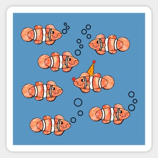 Clownfish Clown Magnet